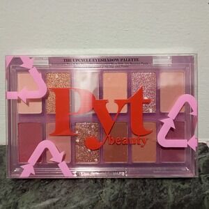 PYT Beauty The Upcycle Eyeshadow Palette Rowdy Rose Nude 12 Shades Clean Vegan